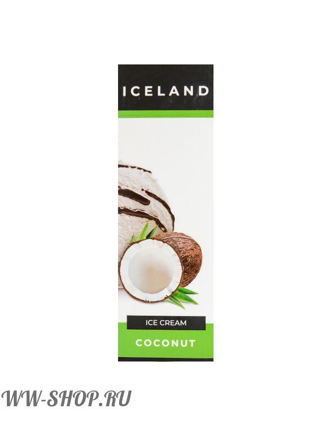 жидкость iceland- coconut (ice cream) Пермь