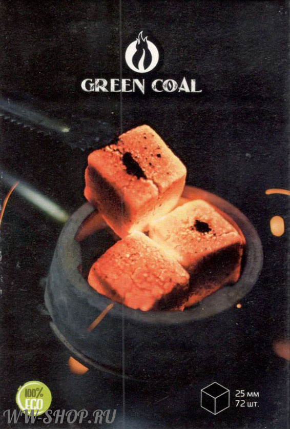 уголь кокосовый green coal 72 Пермь
